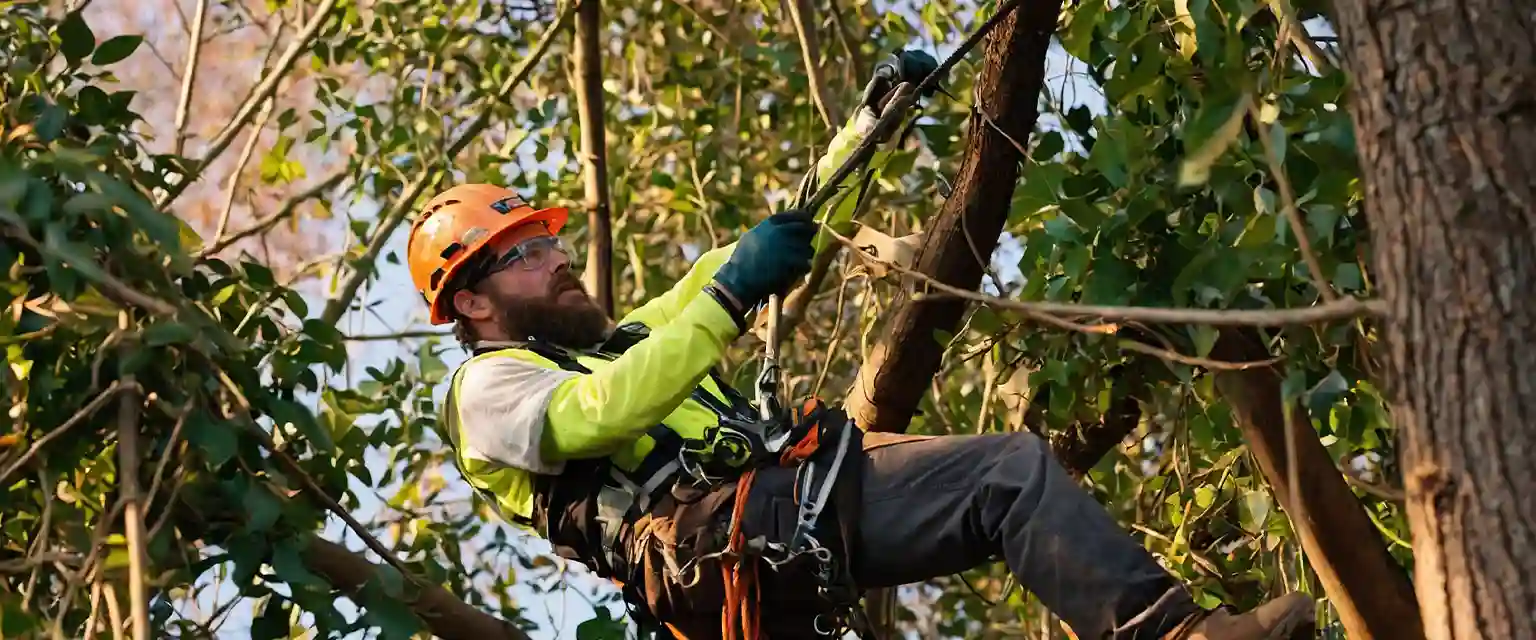 Baumkletterer Falkensee Seilklettertechnik