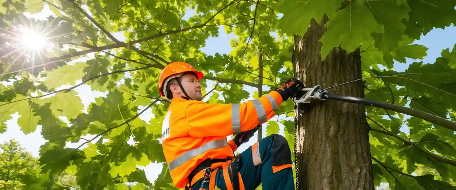 Baumkletterer Falkensee in Aktion